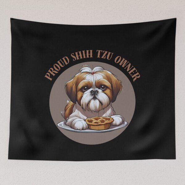Item preview, PROUD SHIH TZU OWNER CUTE DESIGN GIFT FOR PEOPLE WHO LOVE ANIMALS designed and sold by KiziaMizia94.