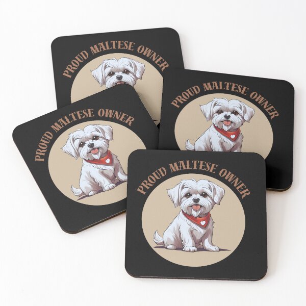 Item preview, PROUD MALTESE OWNER CUTE DESIGN GIFT FOR PEOPLE WHO LOVE ANIMALS designed and sold by KiziaMizia94.