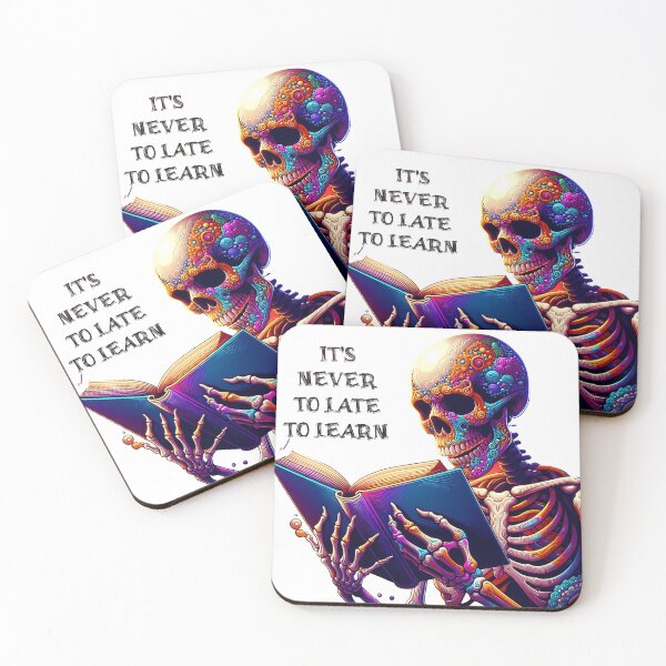 Item preview,  Learning Without Limits: A Skeleton Enjoying Reading designed and sold by 0penvimark.