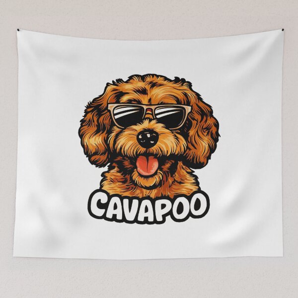 Item preview, Dog cavapoo designed and sold by YounexxART.