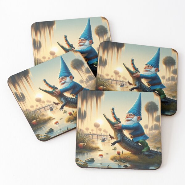 Item preview, Florida Gnome Gator Wrestling  designed and sold by FloridaWildOnes.