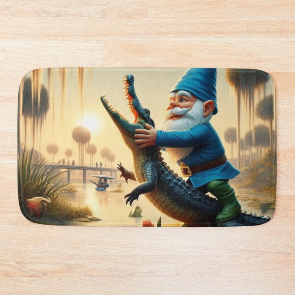 Item preview, Florida Gnome Gator Wrestling  designed and sold by FloridaWildOnes.