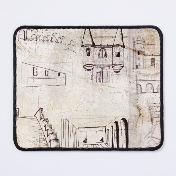 Item preview, Pencil sketch architectural elements designed and sold by Carré Comme Orange.