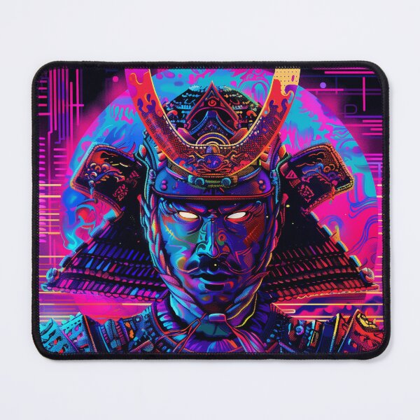 Item preview, Neon Samurai Pixel Art designed and sold by Kaos-Bit.
