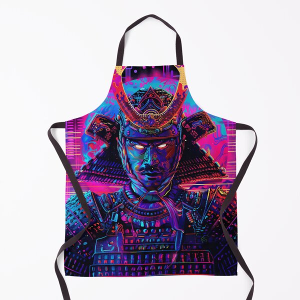 Item preview, Neon Samurai Pixel Art designed and sold by Kaos-Bit.
