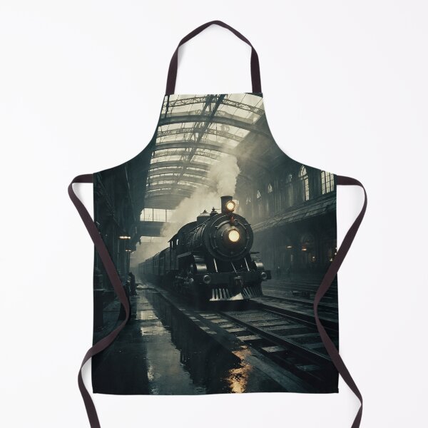 Item preview, Vintage Steam Train: Monochromatic HDR Photo designed and sold by ShadeScapeArt.