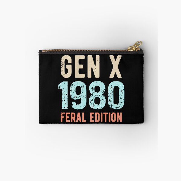 Item preview, Gen X Born in 1980 Feral Edition designed and sold by darkskydelights.