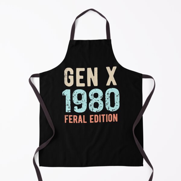 Item preview, Gen X Born in 1980 Feral Edition designed and sold by darkskydelights.