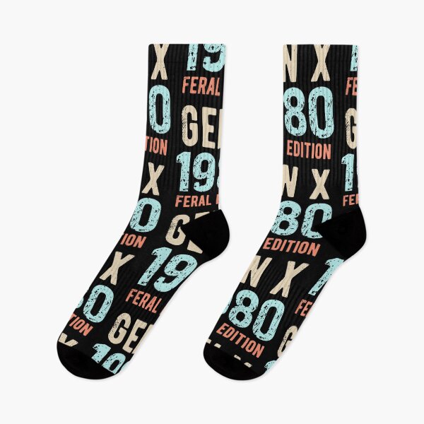 Item preview, Gen X Born in 1980 Feral Edition designed and sold by darkskydelights.