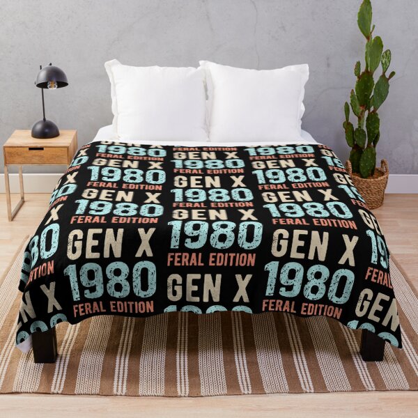 Item preview, Gen X Born in 1980 Feral Edition designed and sold by darkskydelights.