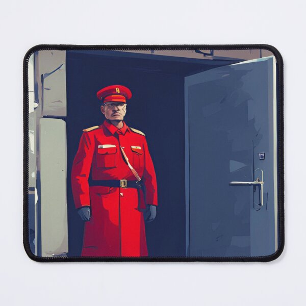 Item preview, Soviet officer guards secret bunker designed and sold by Purpleflex.