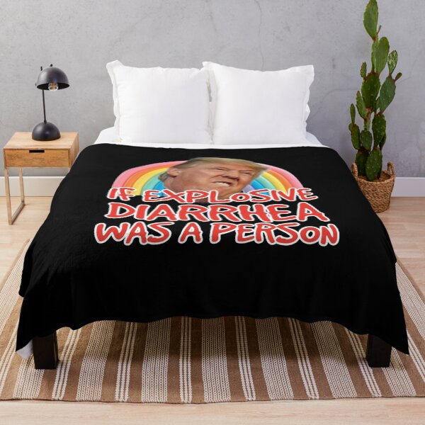 Item preview, If Explosive Diarrhea Was a Person Donald Trump  designed and sold by The Junto Shop.