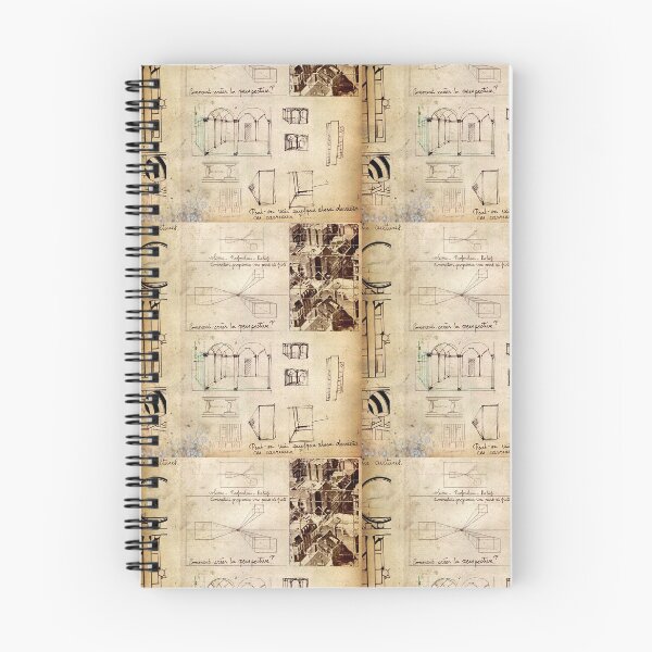 Item preview, Sketches and annotations of architectural elements designed and sold by Carré Comme Orange.