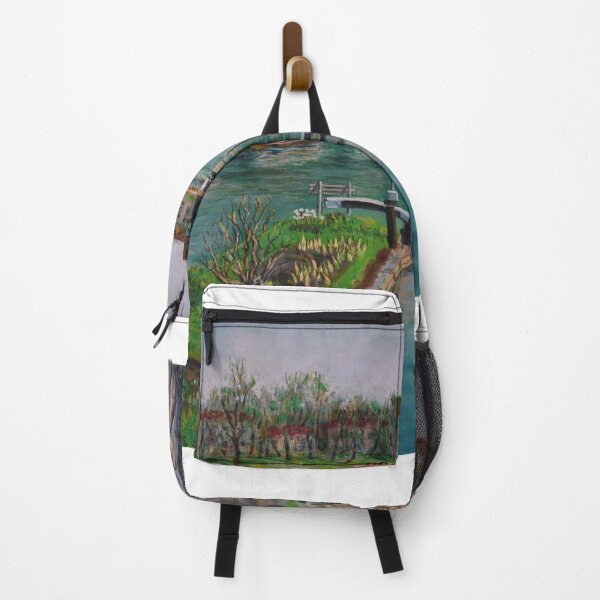Item preview, Oil Painting - Lock in Bishop's Stortford 18" x 11" designed and sold by Igor Pozdnyakov.