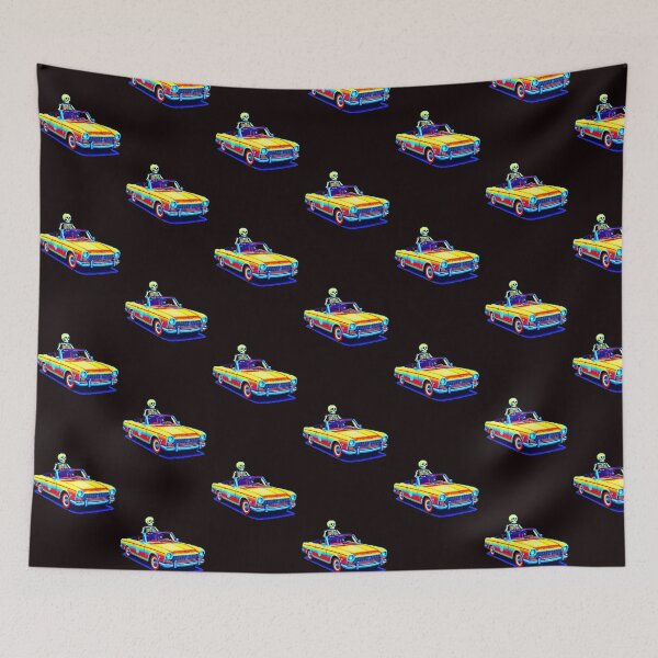 Item preview, Classic 60s Skeleton: Pixel Art Convertible designed and sold by Ronny-Owiso.