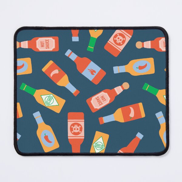 Item preview, Hot Sauce Bottles - Blue designed and sold by littlearrow.