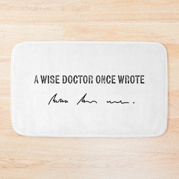 Item preview, A wise doctor once wrote designed and sold by KingaDesigns.