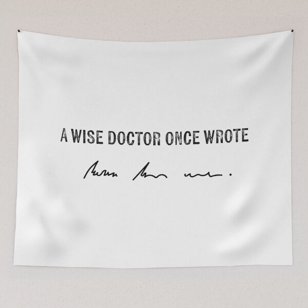 Item preview, A wise doctor once wrote designed and sold by KingaDesigns.
