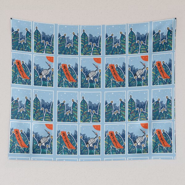 Item preview, the 4 cards of the Hanafuda game: January designed and sold by SD-Din.