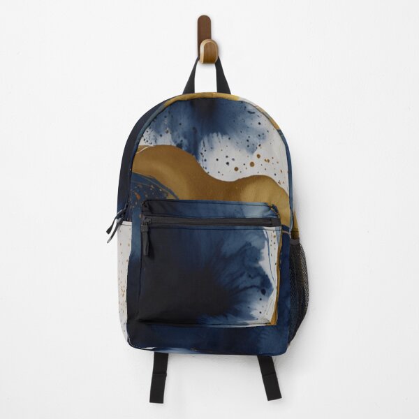 Item preview, Blue and gold watercolor art designed and sold by shokA Design.