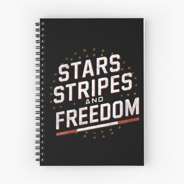 Item preview, Stars, Stripes, and Freedom, American Independence Day Classic T-Shirt designed and sold by HearWut.