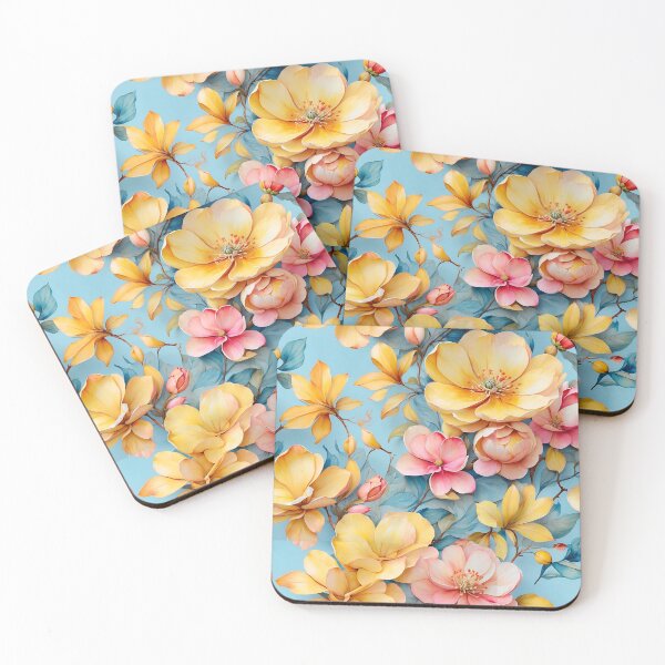 Item preview, Elegant Flowers Pattern designed and sold by Victoria Riabov.