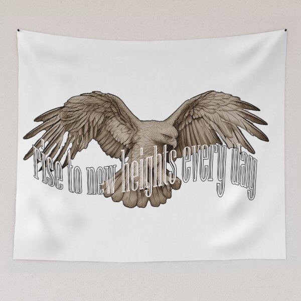Item preview, rise to new heights every day designed and sold by EDUARDO RUIZ.