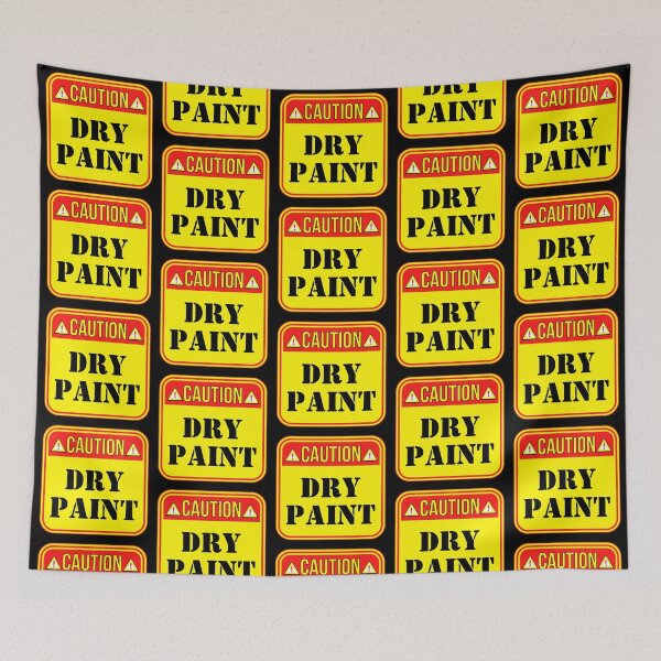 Item preview, CAUTION:  Dry Paint - funny warning signs designed and sold by DesignsFromTW-S.