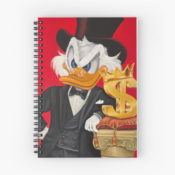 Item preview, Scrooge mcDuck - Lord of Wealth designed and sold by ViccaArt.