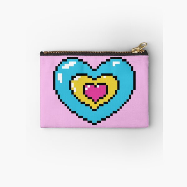 Item preview, PIXEL PAN HEART designed and sold by MysticPotato.