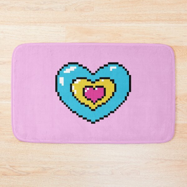 Item preview, PIXEL PAN HEART designed and sold by MysticPotato.