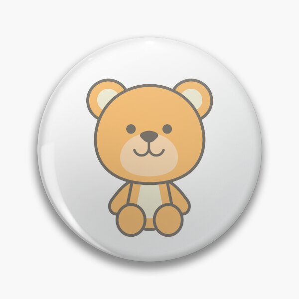 Item preview, Cute baby element in Children Style Cartoon illustration sitting teddy bear designed and sold by nuchz.