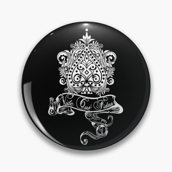 Item preview, old school design in white, quote, desing tattoo, streetwear, Vide Cui Fidas designed and sold by AsARTcrew.
