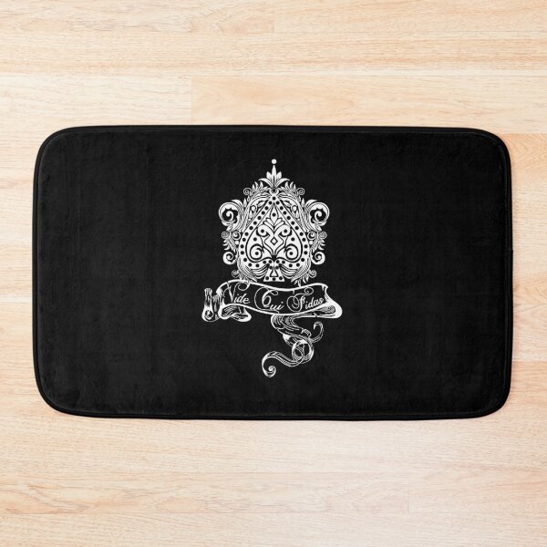 Item preview, old school design in white, quote, desing tattoo, streetwear, Vide Cui Fidas designed and sold by AsARTcrew.