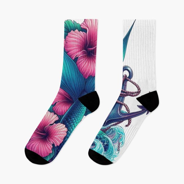 Item preview, Mermaid Tail and Anchor designed and sold by deniz kaya.