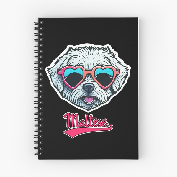 Item preview, Maltese in Heart Shaped Sunglasses designed and sold by KellysComColors.