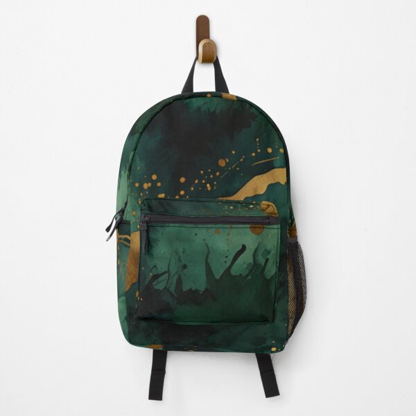 Item preview, Green and gold watercolor art designed and sold by shokA Design.