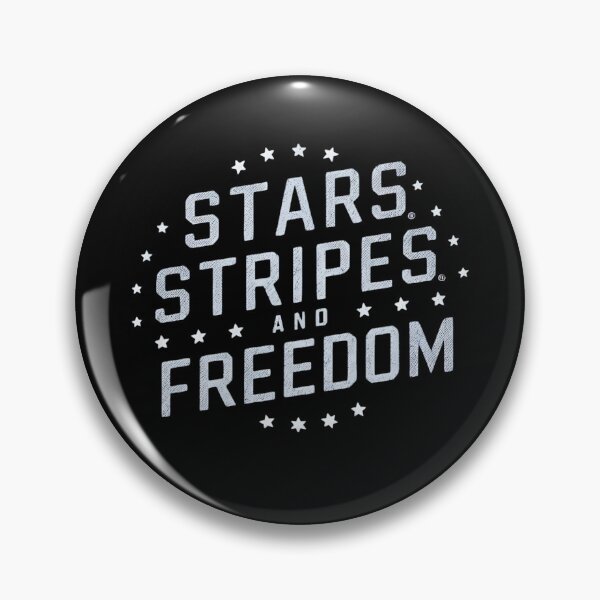 Item preview, Stars, Stripes, and Freedom, American Independence Day Classic T-Shirt designed and sold by HearWut.