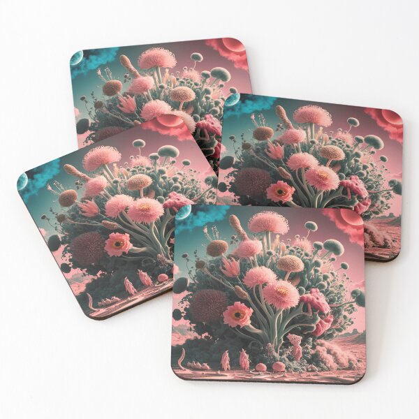 Item preview, Trippy groovy flowers designed and sold by TrippyZenSpace.