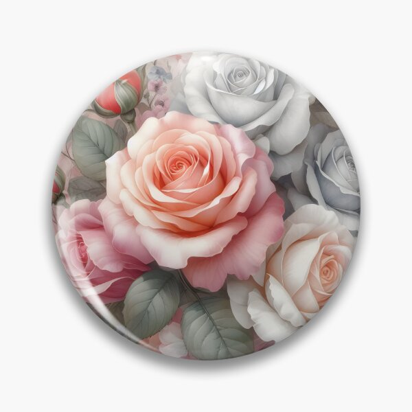 Item preview, Romantic roses patterns designed and sold by BlackCatspet1.