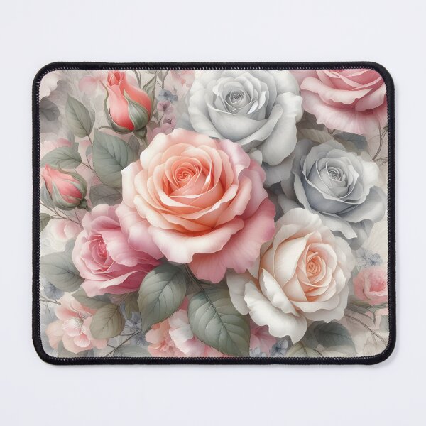 Item preview, Romantic roses patterns designed and sold by BlackCatspet1.