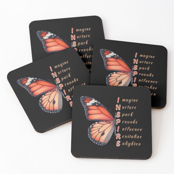 Item preview, Butterfly inspire acronym designed and sold by CoolCrazyQuirky.