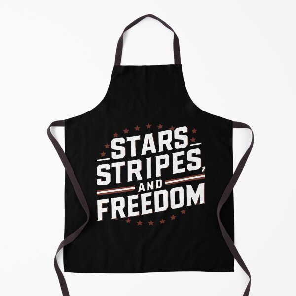 Item preview, Stars, Stripes, and Freedom, American Independence Day Classic T-Shirt designed and sold by HearWut.