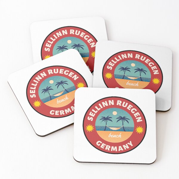 Item preview, Sellinn Ruegen Beach Germany Flag designed and sold by World Designs.