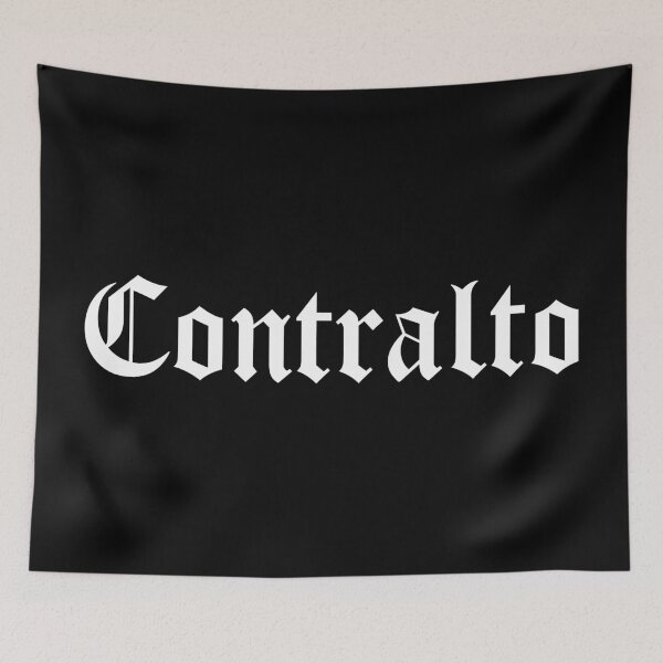 Item preview, Contralto - Choir 3 - Music  designed and sold by Vector-Artist.