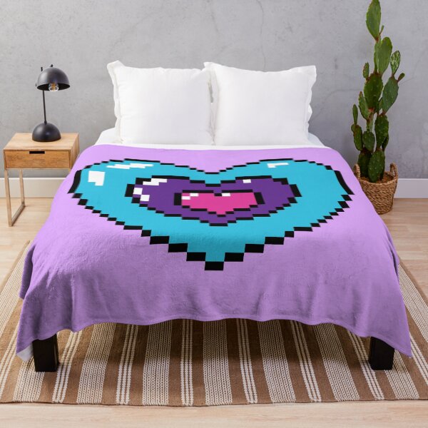 Item preview, PIXEL BI HEART designed and sold by MysticPotato.