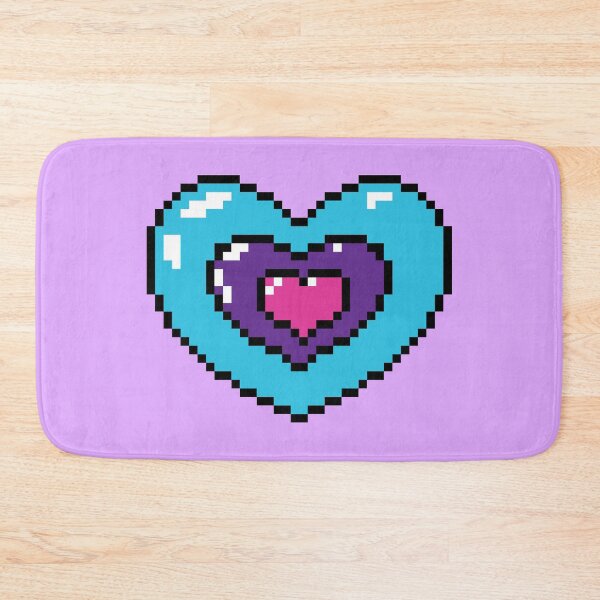 Item preview, PIXEL BI HEART designed and sold by MysticPotato.