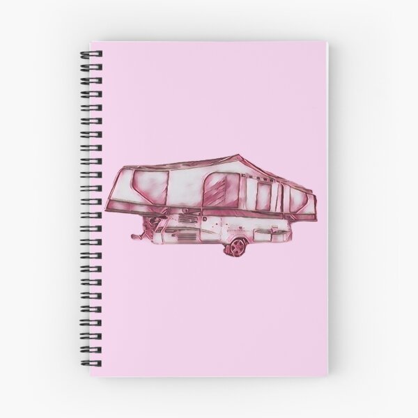 Item preview, Pink Folding Caravan designed and sold by BeccaAelishe.