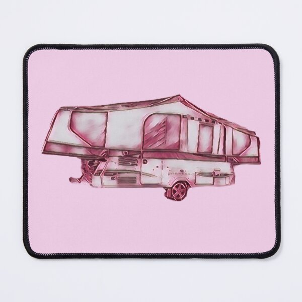 Item preview, Pink Folding Caravan designed and sold by BeccaAelishe.
