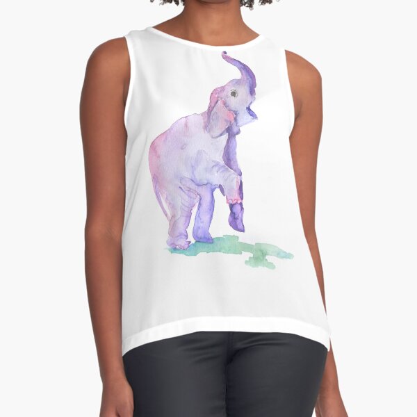 Item preview, Elephants watercolor designed and sold by BeeTartprints.